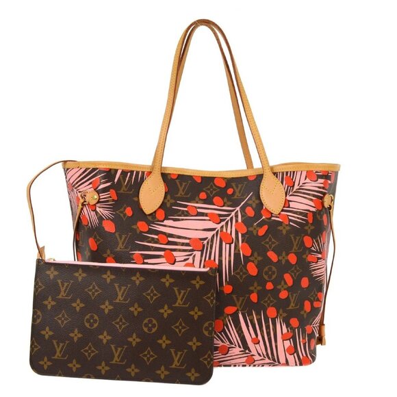 Louis Vuitton Monogram Jungle Dot Neverfull MM Tote Bag - Picture 1 of 7